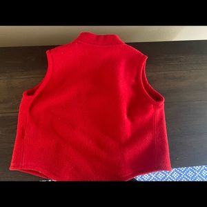 Red boys Patagonia fleece